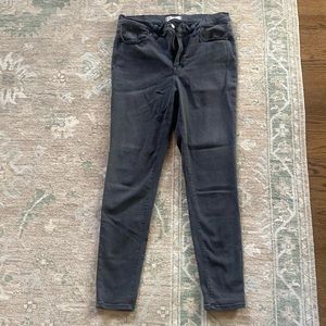 Madewell skinny black jeans